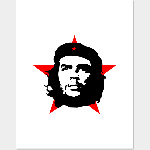 Che Guevara Rebel Cuban Guerrilla Revolution T-Shirt Wall Art by HiDearPrint